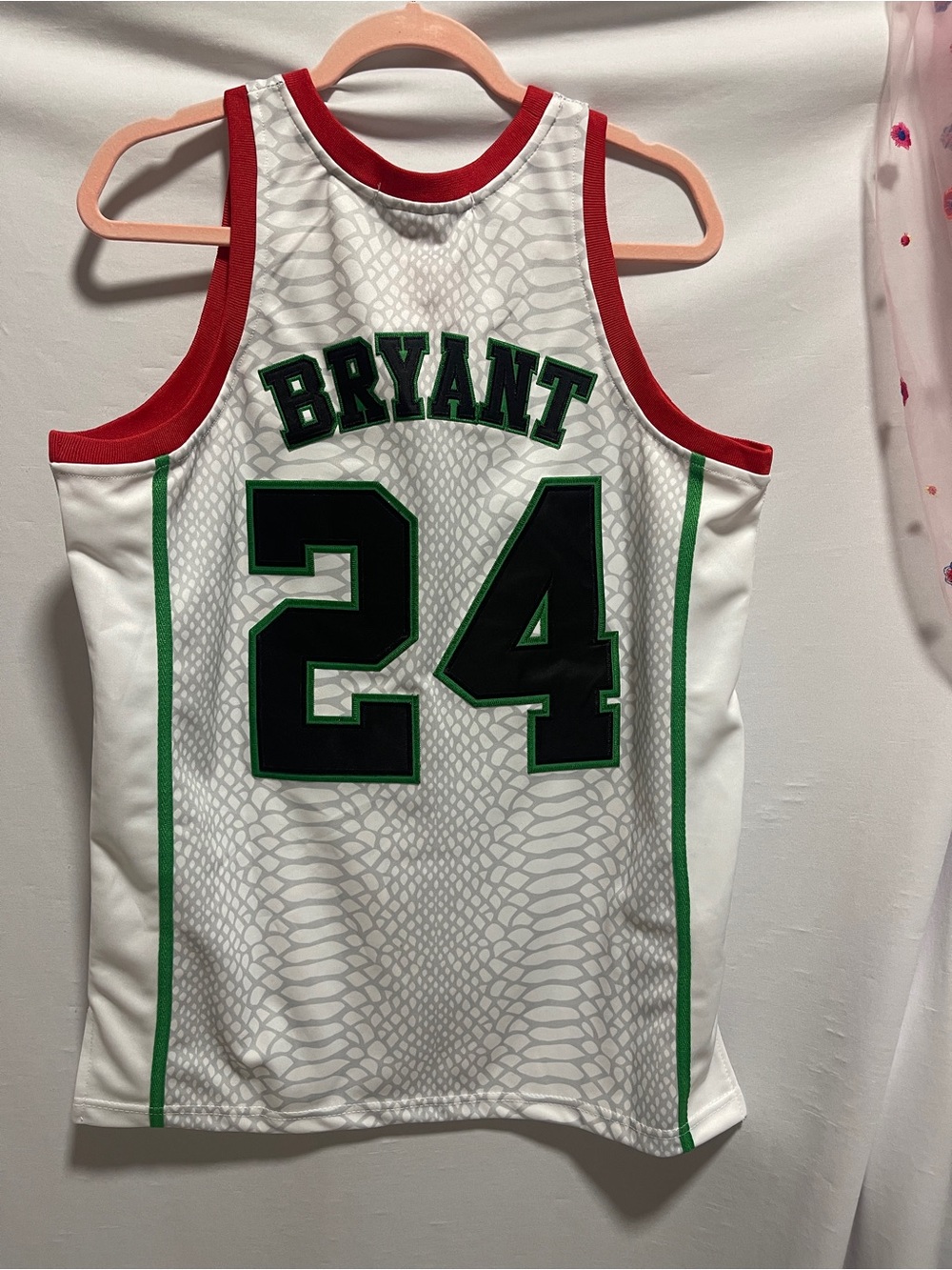 The Grinch Mamba White & Green Basketball Jersey Tank Top - Picture 5 of 5